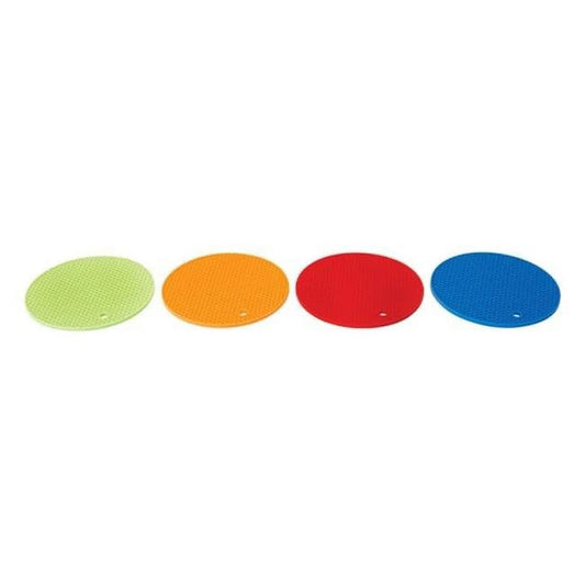 01-1404 7 in. Assorted Silicone Mat - pack of 36