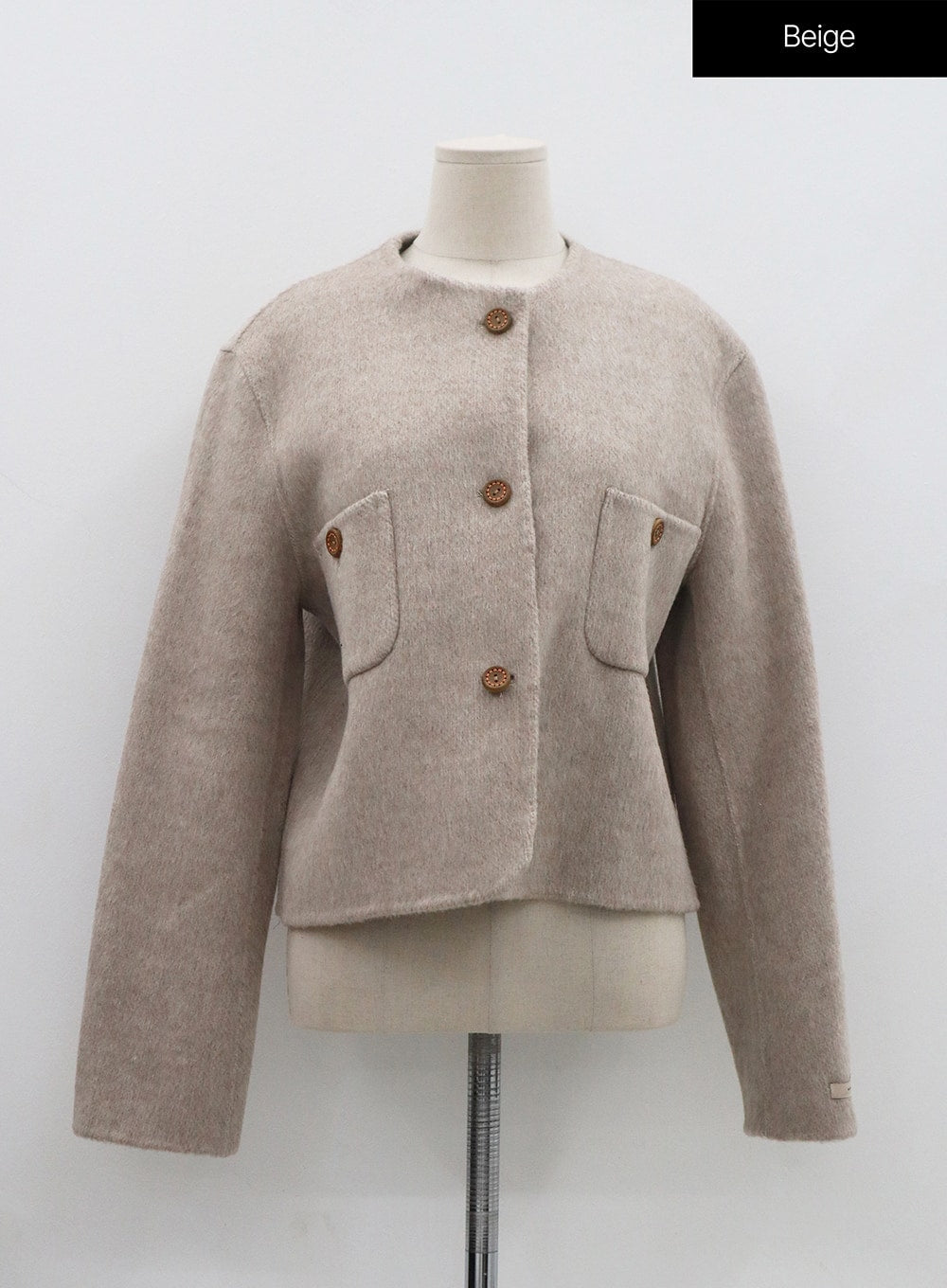 Wooden Button Jacket ON11